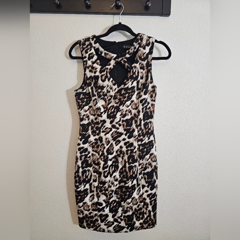 Guess Los Ageles Stylish Leopard Print Dress